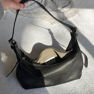 FEED Project leather shoulder bag